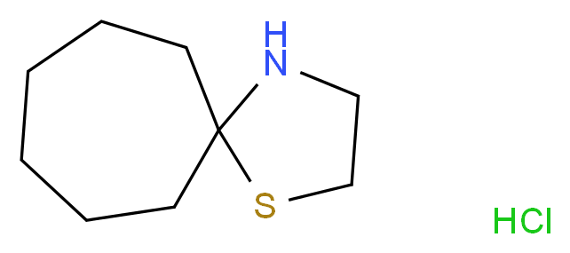 1-Thia-4-azaspiro[4.6]undecane hydrochloride_分子结构_CAS_)