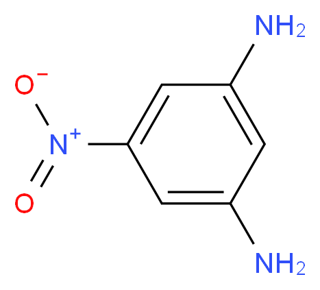 5-nitrobenzene-1,3-diamine_分子结构_CAS_5042-55-7
