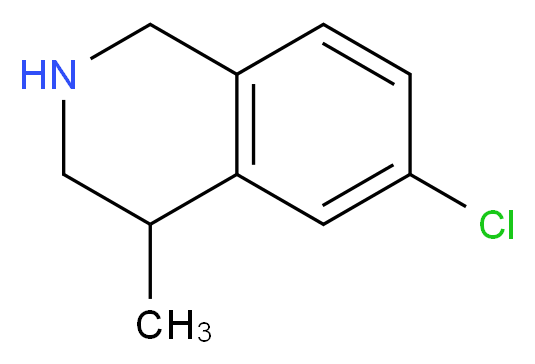 6-chloro-4-methyl-1,2,3,4-tetrahydroisoquinoline_分子结构_CAS_73037-81-7)