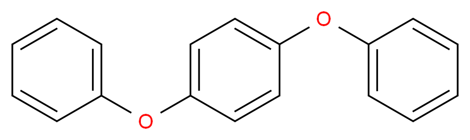 1,4-diphenoxybenzene_分子结构_CAS_3061-36-7