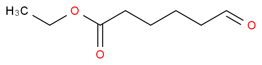 ethyl 6-oxohexanoate_分子结构_CAS_27983-42-2