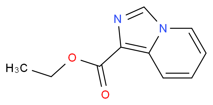 ethyl imidazo[1,5-a]pyridine-1-carboxylate_分子结构_CAS_119448-87-2