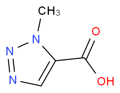 1-Methyl-1H-1,2,3-triazole-5-carboxylic acid_分子结构_CAS_716361-91-0)