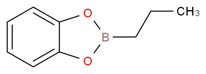 2-propyl-2H-1,3,2-benzodioxaborole_分子结构_CAS_40218-49-3