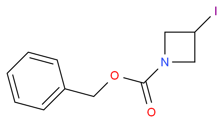 benzyl 3-iodoazetidine-1-carboxylate_分子结构_CAS_254454-54-1