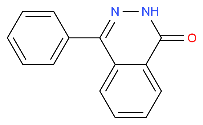 4-苯基-1(2H)-苯并哒嗪酮_分子结构_CAS_5004-45-5)