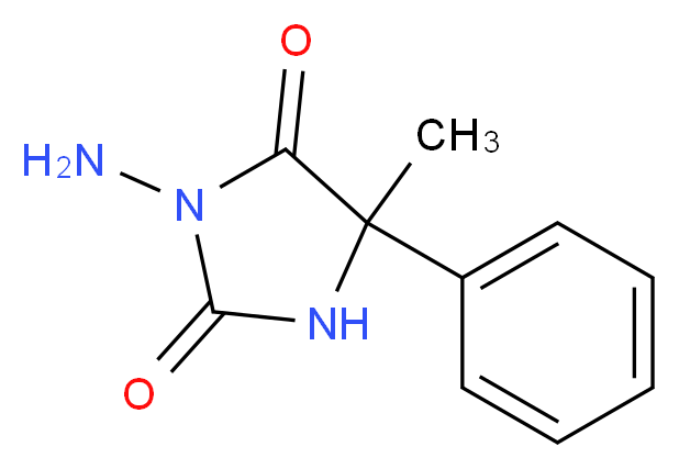 3-Amino-5-methyl-5-phenyl-imidazolidine-2,4-dione_分子结构_CAS_71202-91-0)