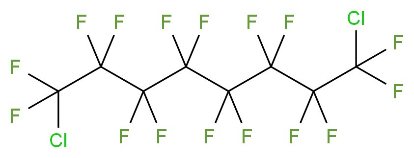 1,8-dichloro-1,1,2,2,3,3,4,4,5,5,6,6,7,7,8,8-hexadecafluorooctane_分子结构_CAS_647-25-6