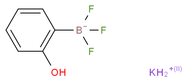 potassium trifluoro(2-hydroxyphenyl)boranuide_分子结构_CAS_850313-92-7