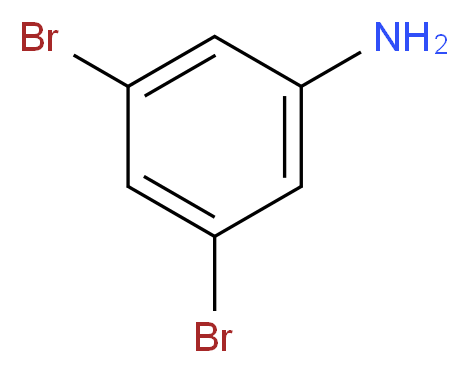 3,5-Dibromoaniline_分子结构_CAS_626-40-4)