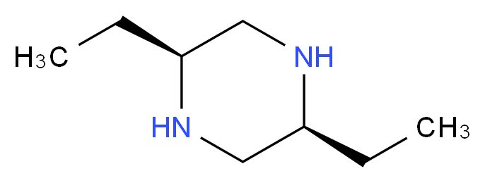 (2S,5S)-2,5-diethylpiperazine_分子结构_CAS_1240590-22-0