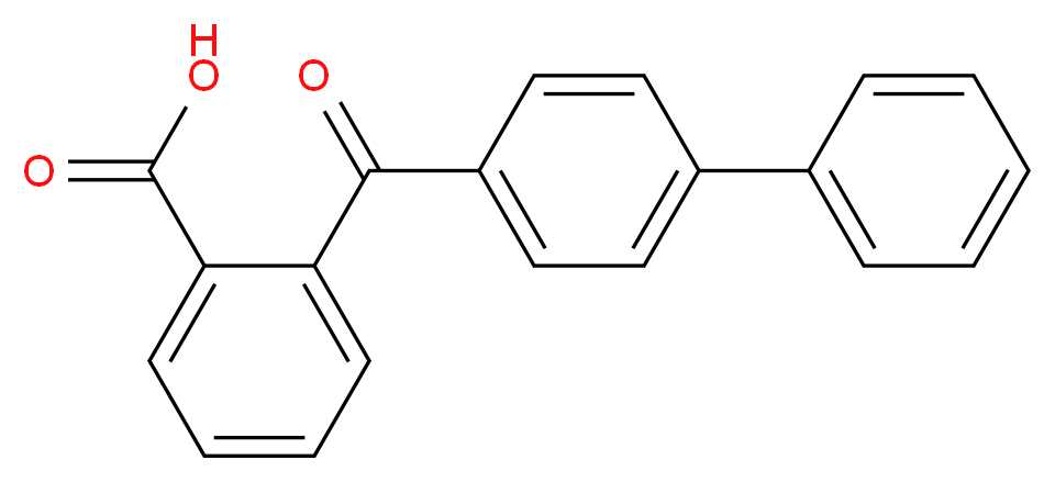 o-(4-Biphenylylcarbonyl)benzoic acid_分子结构_CAS_42797-18-2)