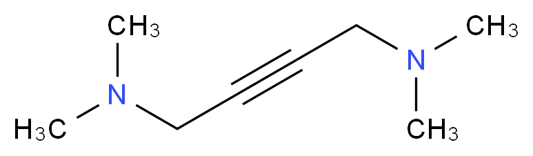 1,4-bis(DIMETHYLAMINO)-2-BUTYNE_分子结构_CAS_111-53-5)