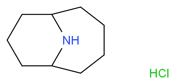 10-azabicyclo[4.3.1]decane hydrochloride_分子结构_CAS_282-57-5