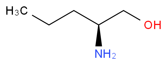 (2S)-2-aminopentan-1-ol_分子结构_CAS_22724-81-8