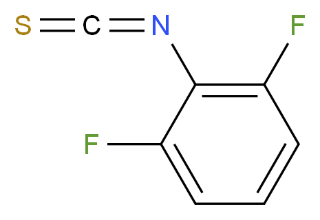 2,6-二氟异硫氰酸苯酯_分子结构_CAS_207974-17-2)