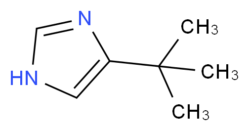 4-tert-Butyl-1H-imidazole_分子结构_CAS_)