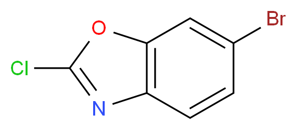 6-BROMO-2-CHLORO-1,3-BENZOXAZOLE_分子结构_CAS_1260643-15-9)