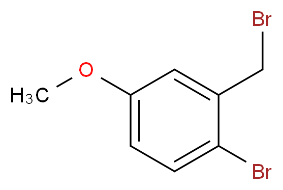 1-bromo-2-(bromomethyl)-4-methoxybenzene_分子结构_CAS_19614-12-1