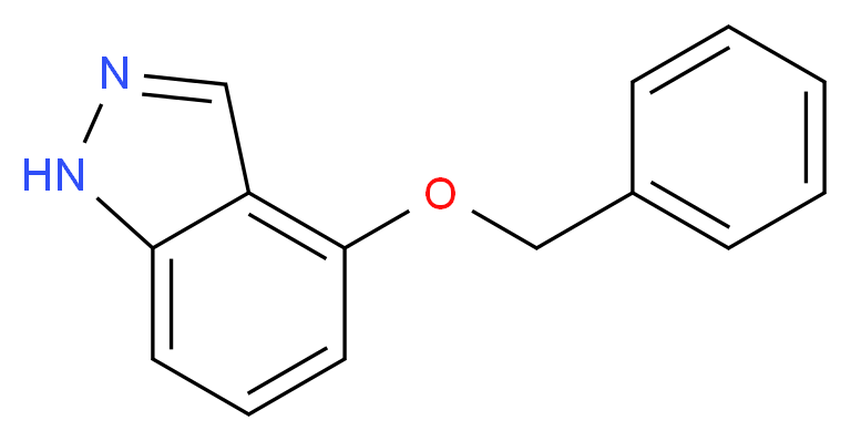 4-(benzyloxy)-1H-indazole_分子结构_CAS_850364-08-8)