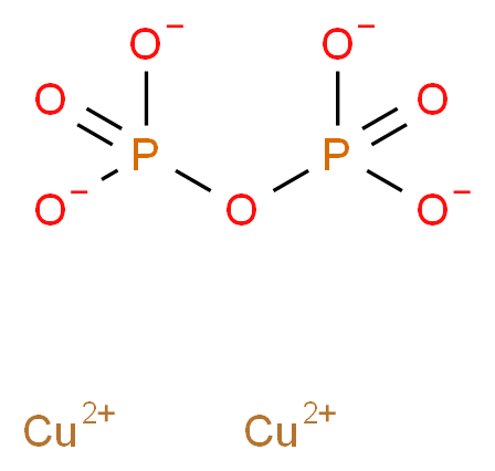 水合焦磷酸铜(II)_分子结构_CAS_304671-71-4)