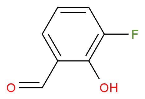 3-Fluoro-2-hydroxybenzaldehyde_分子结构_CAS_394-50-3)