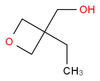 (3-ethyloxetan-3-yl)methanol_分子结构_CAS_3047-32-3