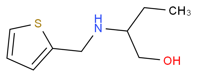 2-[(2-thienylmethyl)amino]-1-butanol_分子结构_CAS_156543-22-5)