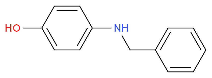 4-(Benzylamino)phenol_分子结构_CAS_103-14-0)