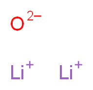 氧化锂_分子结构_CAS_12057-24-8)