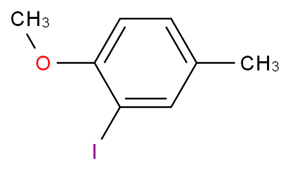 3-Iodo-4-methoxytoluene_分子结构_CAS_50597-88-1)