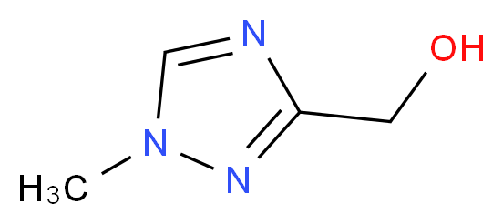 (1-Methyl-1H-[1,2,4]triazol-3-yl)methanol_分子结构_CAS_135242-93-2)