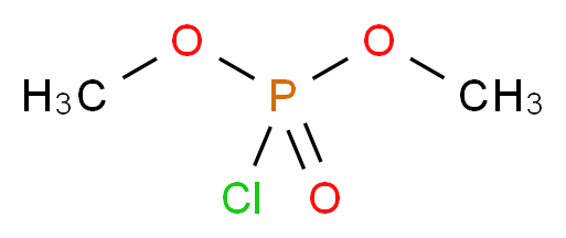 dimethyl chlorophosphonate_分子结构_CAS_813-77-4