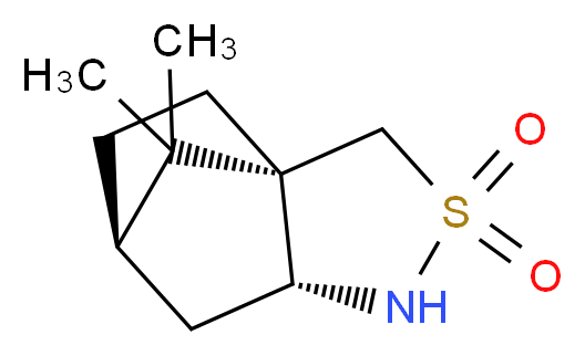 (1S)-(-)-2,10-樟脑磺内酰胺_分子结构_CAS_94594-90-8)