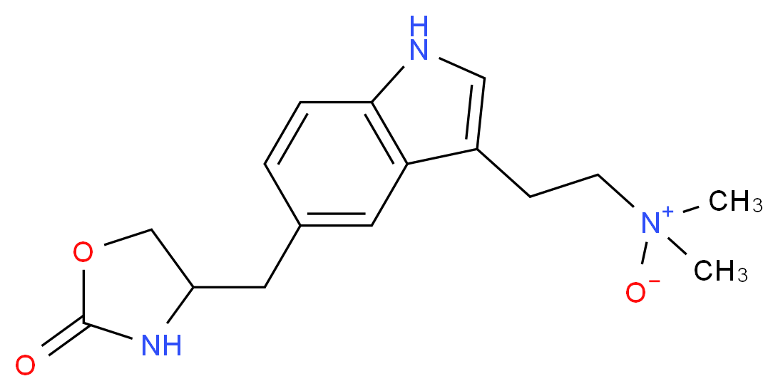 Zolmitriptan N-Oxide_分子结构_CAS_251451-30-6)