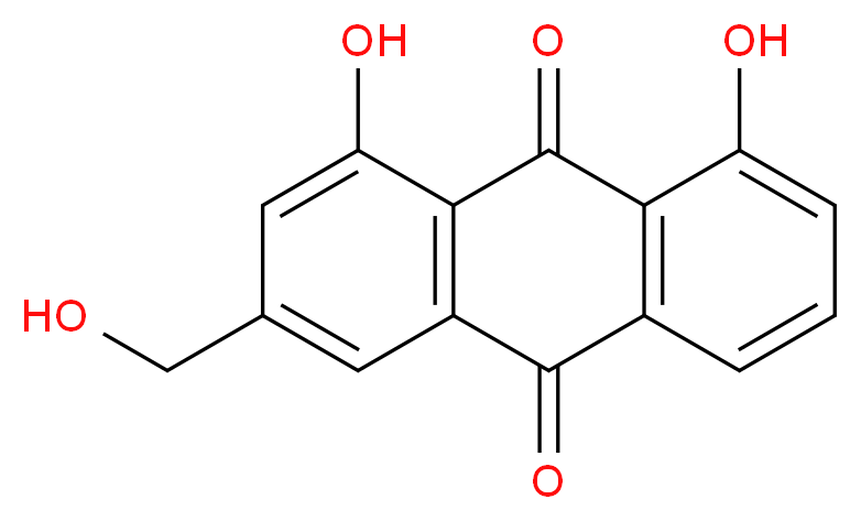 CAS_481-72-1 分子结构
