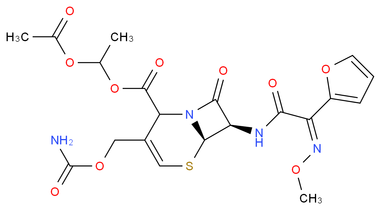 Δ2-Cefuroxime Axetil_分子结构_CAS_123458-61-7)