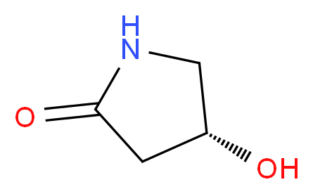 (R)-(+)-4-HYDROXY-2-PYRROLIDINONE_分子结构_CAS_22677-21-0)