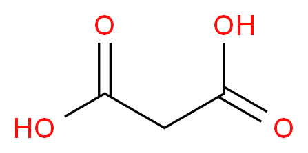 CAS_141-82-2 分子结构