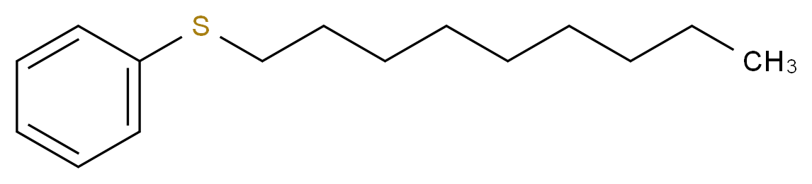 (nonylsulfanyl)benzene_分子结构_CAS_56358-04-4
