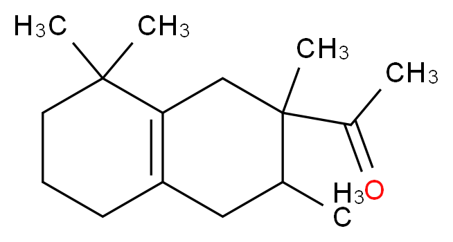 1-(2,3,8,8-tetramethyl-1,2,3,4,5,6,7,8-octahydronaphthalen-2-yl)ethanone_分子结构_CAS_)