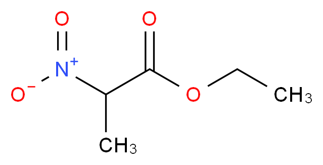 Ethyl 2-nitropropionate_分子结构_CAS_2531-80-8)