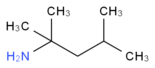 2,4-dimethylpentan-2-amine_分子结构_CAS_311813-01-1