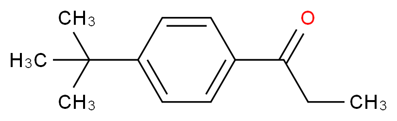 1-(4-tert-butylphenyl)propan-1-one_分子结构_CAS_71209-71-7