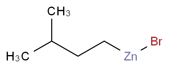 bromo(3-methylbutyl)zinc_分子结构_CAS_92274-43-6