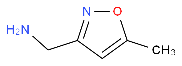 1-(5-methylisoxazol-3-yl)methanamine_分子结构_CAS_154016-48-5)