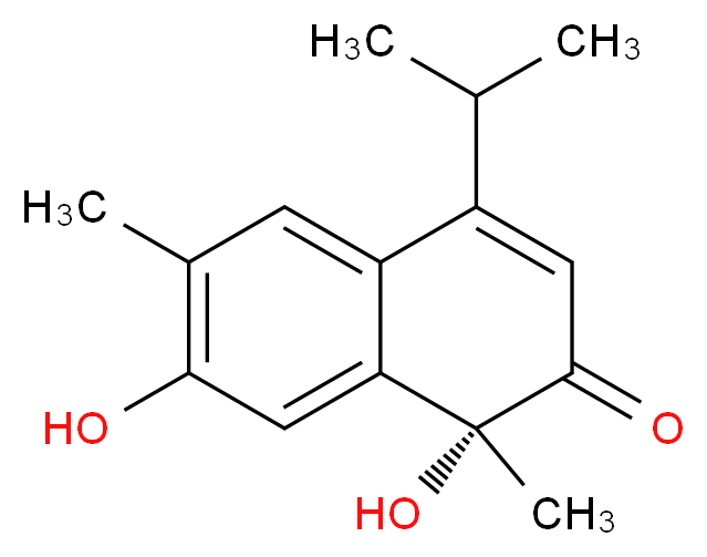 Lacinilene C_分子结构_CAS_41653-72-9)