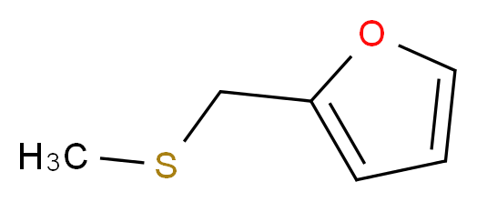 2-[(methylsulfanyl)methyl]furan_分子结构_CAS_1438-91-1