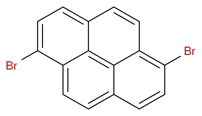 1,6-Dibromopyrene_分子结构_CAS_27973-29-1)