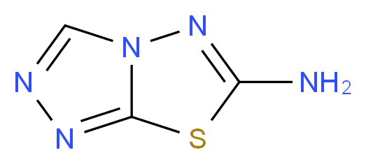 [1,2,4]triazolo[3,4-b][1,3,4]thiadiazol-6-amine_分子结构_CAS_)